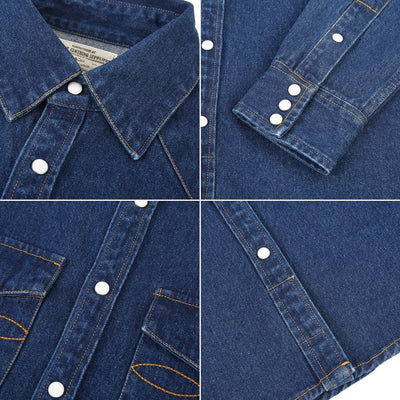 MV Classic Heavy Washed Denim Shirt