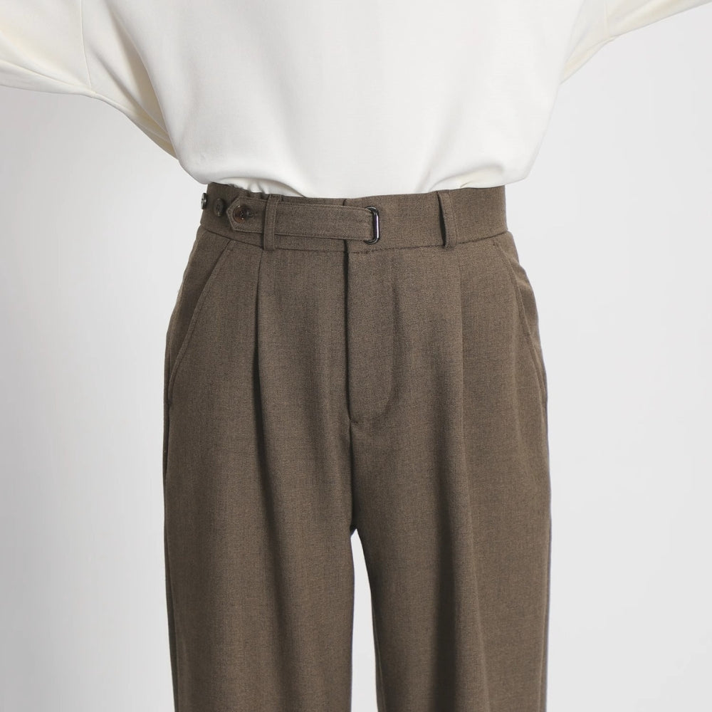 MV High-End Drape Straight Suit Pants