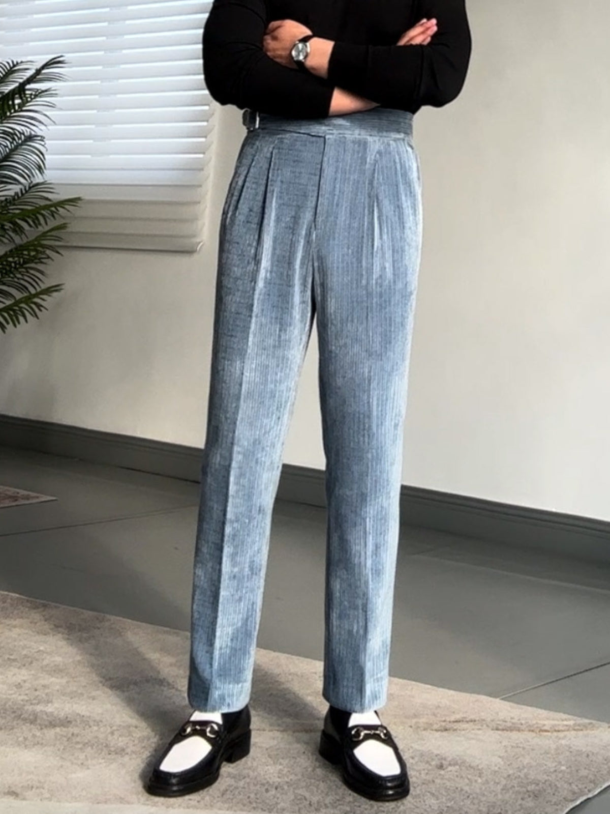 MV Gurkha Drape Straight Trousers