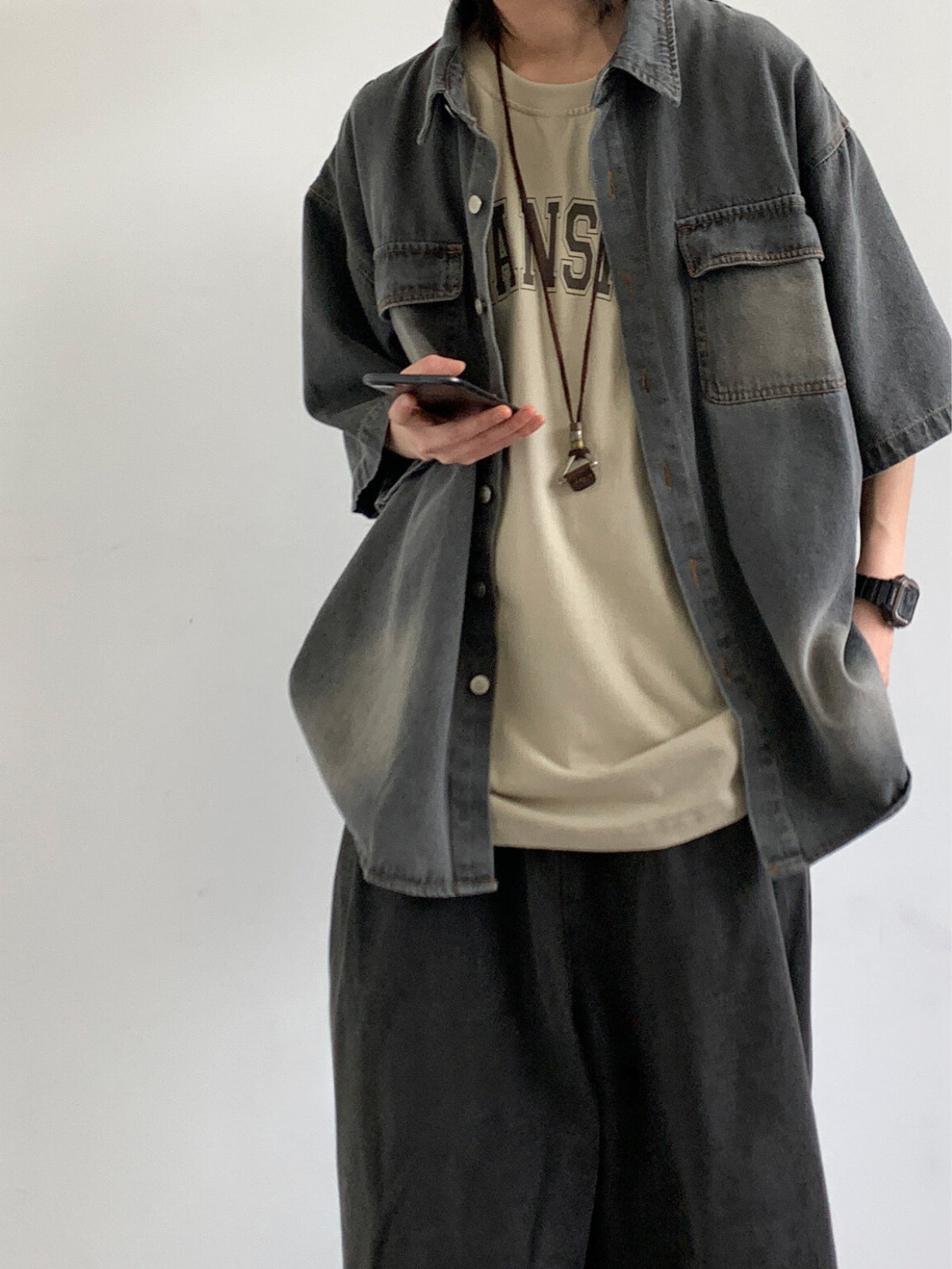 MV Retro Washed Denim Shirt