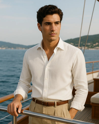 Linen Shirt White
