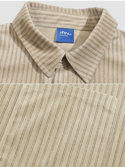 MV Retro Striped Long Sleeve Shirt