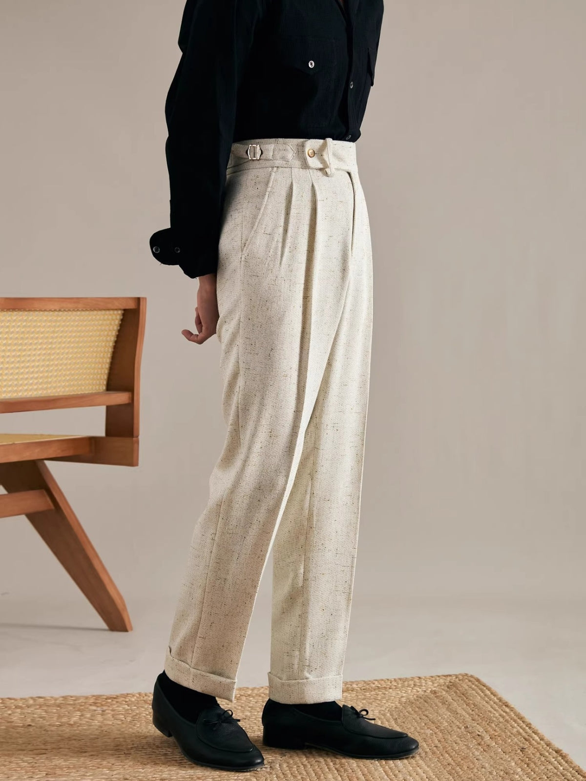 MV High Sense Straight Casual Pants