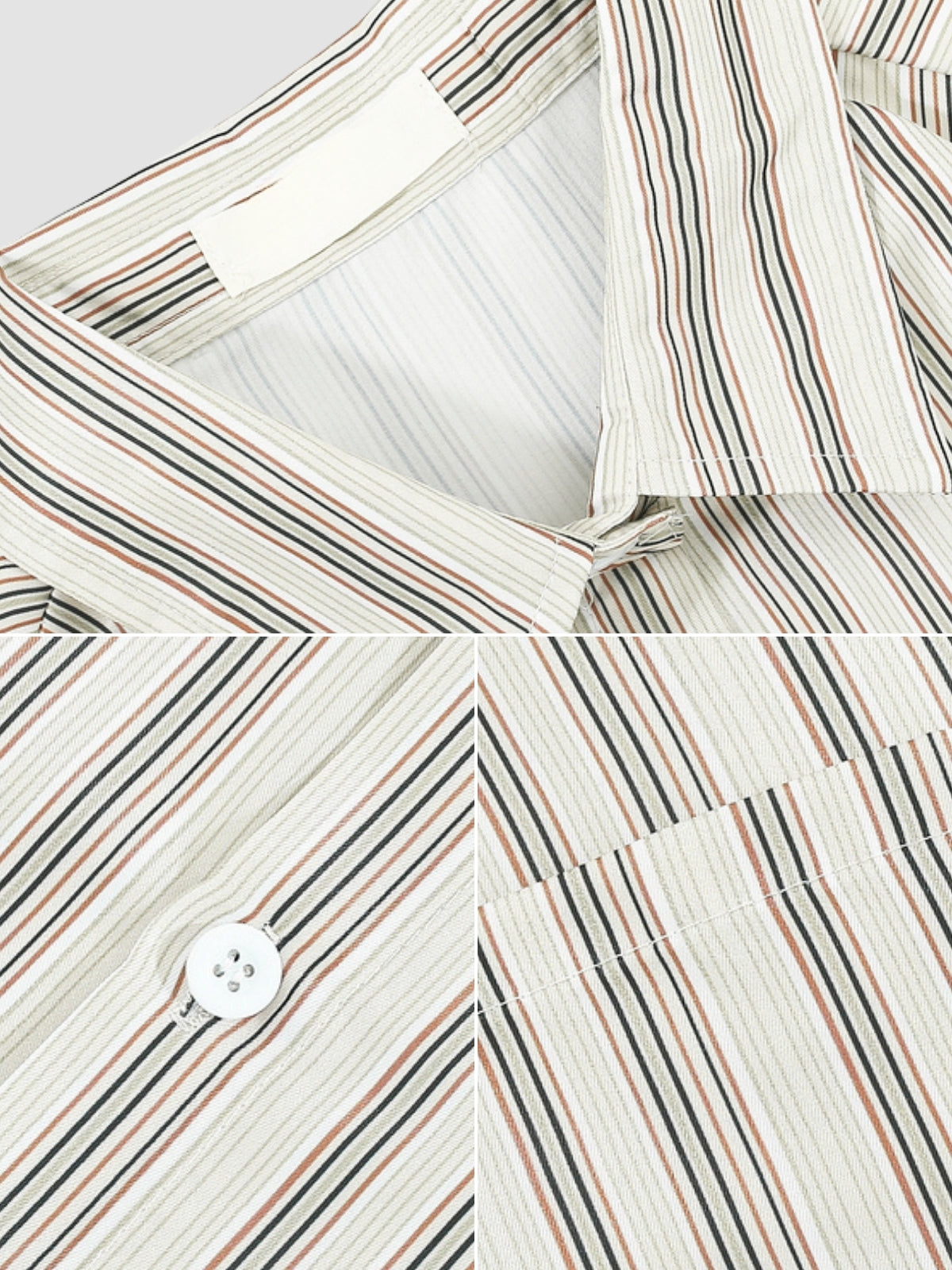 MV Retro Vertical Striped Shirt