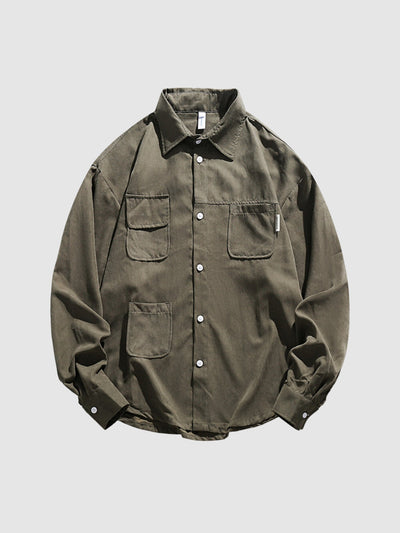 MV Retro Autumn Multi Pocket Shirt