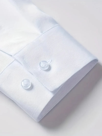 Byron - Elegant Long Sleeve Shirt With Button