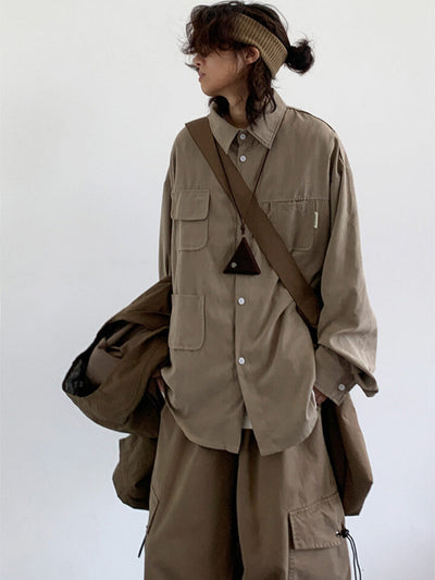 MV Retro Autumn Multi Pocket Shirt