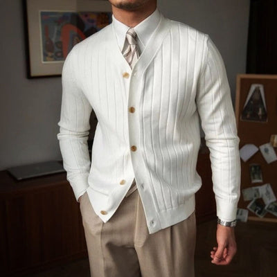 MV V-Neck Knitted Cardigan