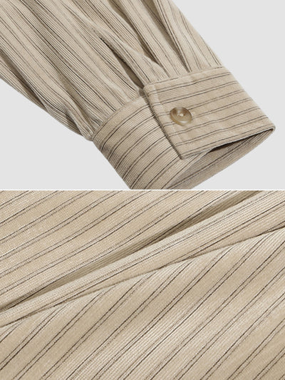 MV Retro Striped Long Sleeve Shirt