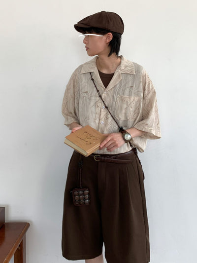 MV Retro Japanese Polo Collar Shirt