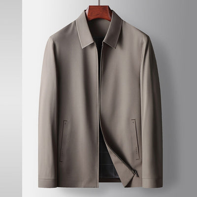 MV Lapel Business Executive Zipper Jacket