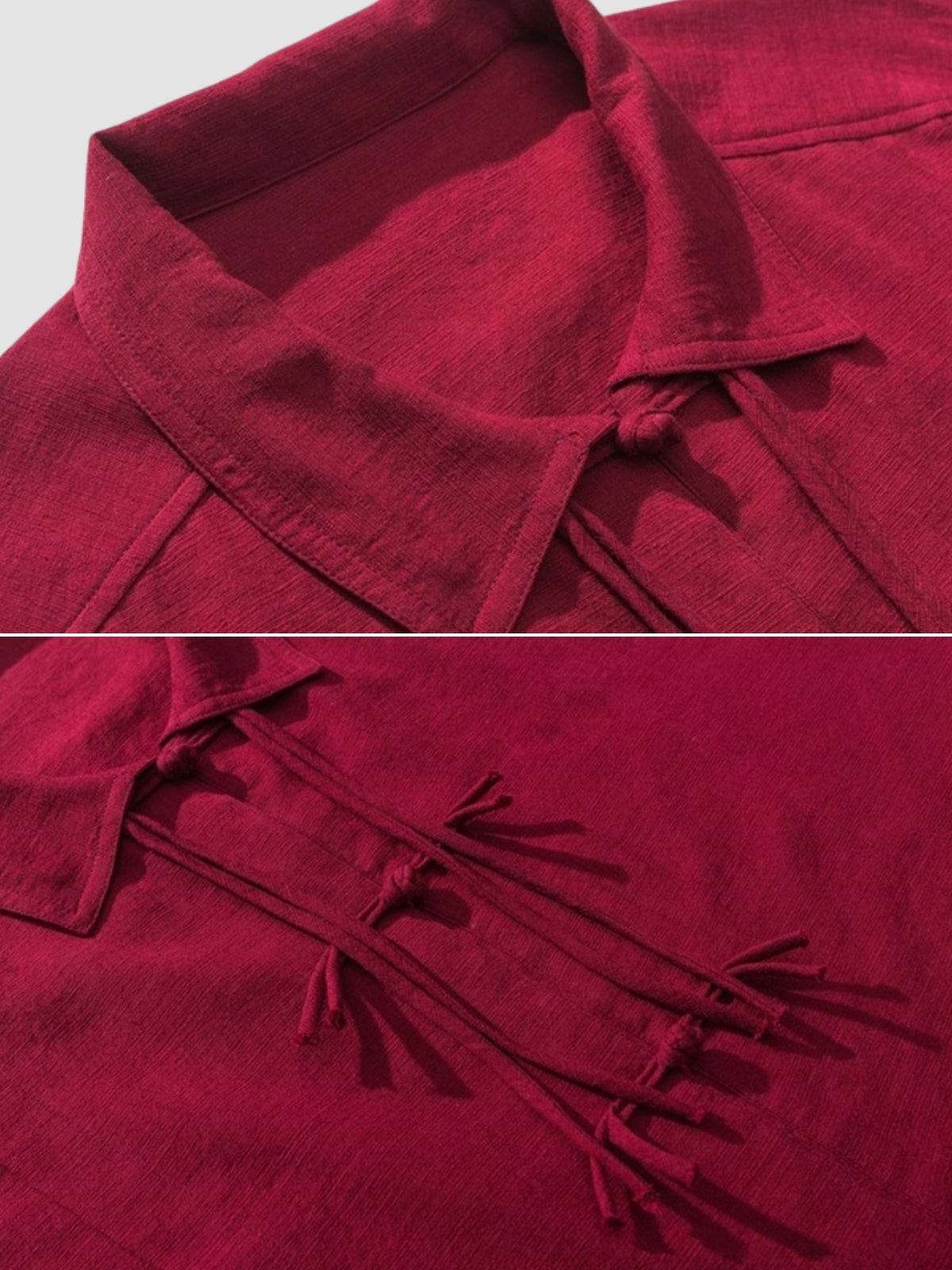 MV Retro Loose Buttoned Linen Shirt