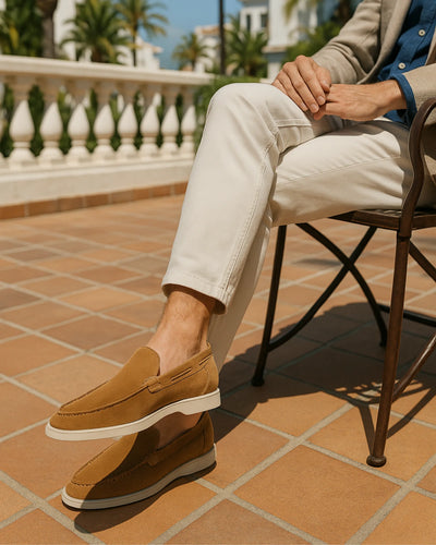 MARINA LOAFERS - GOLDEN BROWN