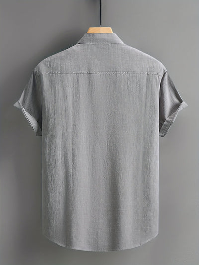 Tejada - Casual Cotton Shirt With Pocket