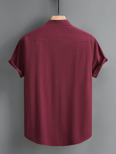 Tejada - Casual Cotton Shirt With Pocket
