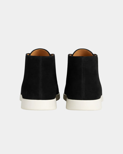 MARINA HIGH LOAFERS - BLACK