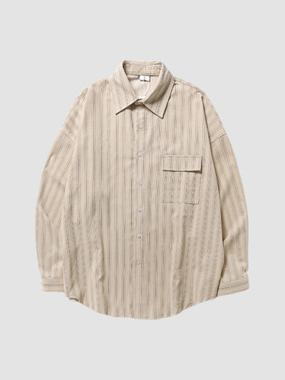 MV Retro Loose Stripe Shirt