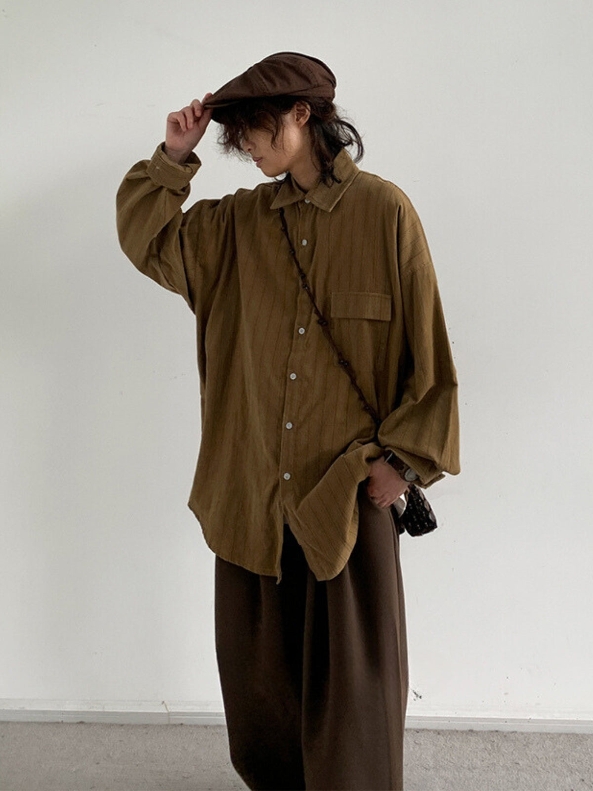 MV Retro Loose Stripe Shirt