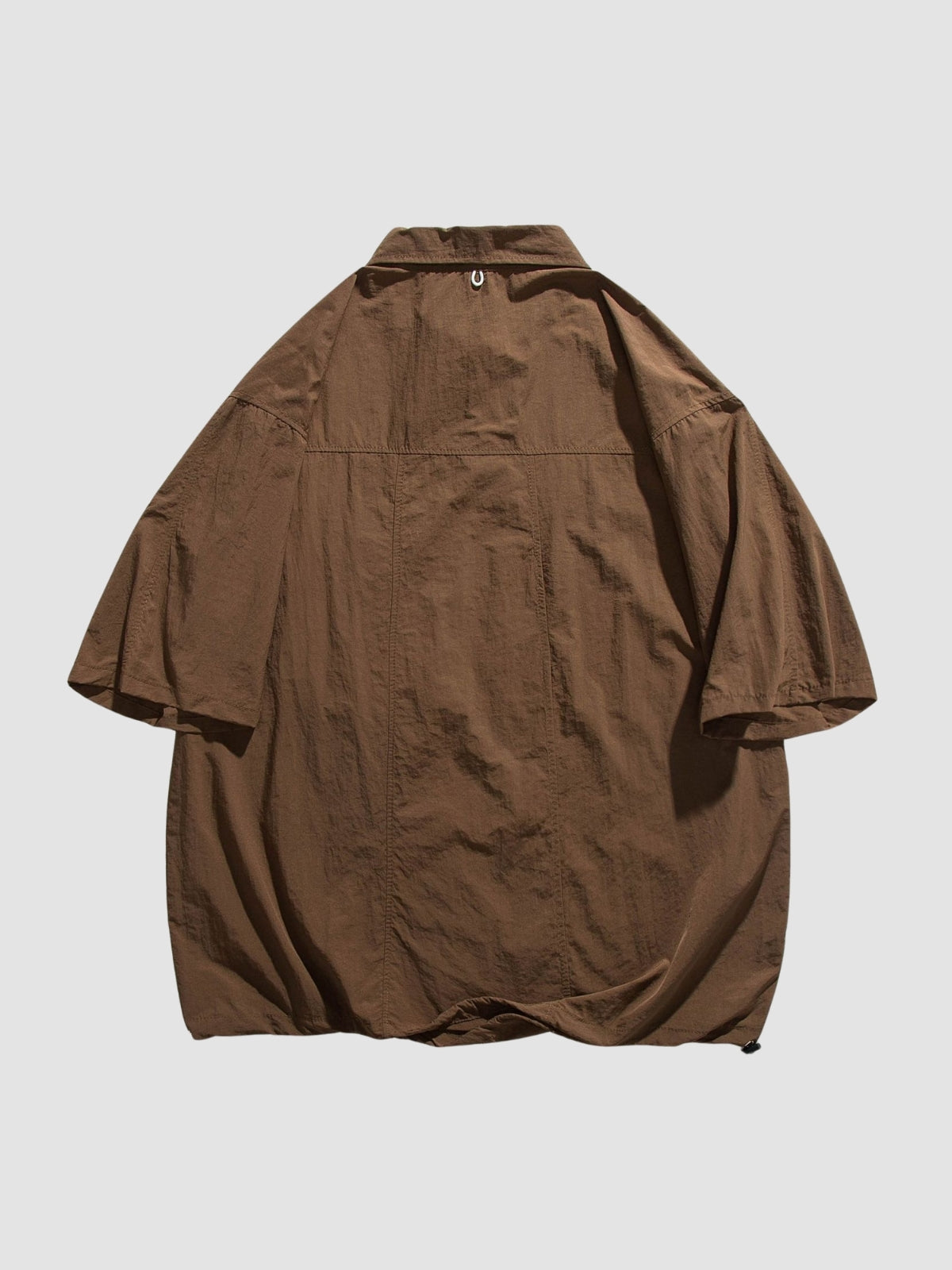 MV Retro Two-Button Versatile Loose Shirt