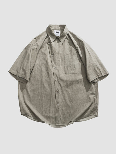 MV Retro Chinese Loose National Style Casual Shirt
