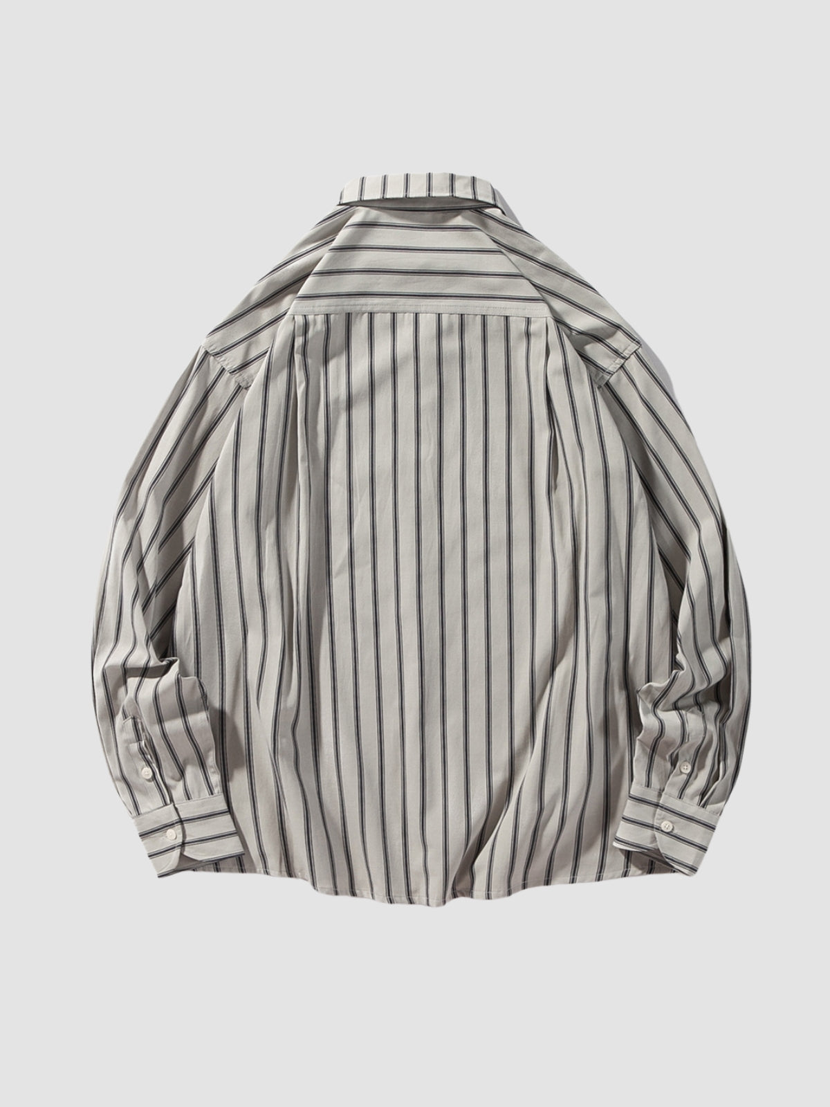 MV Long Sleeve Striped Casual Vintage Shirt