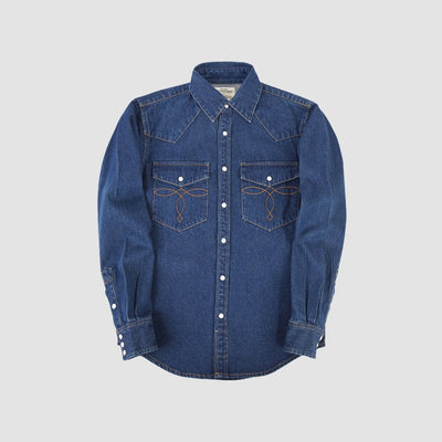 MV Classic Heavy Washed Denim Shirt