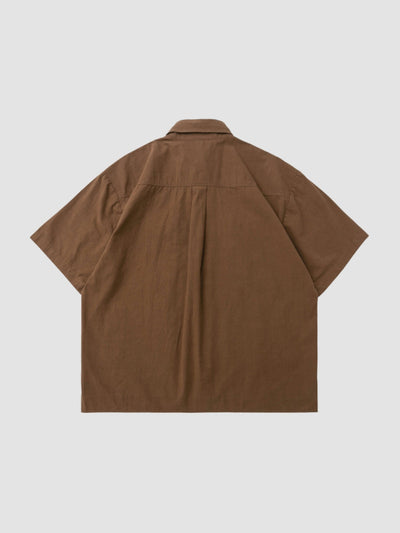MV Retro Silhouette Short-Sleeved Shirt
