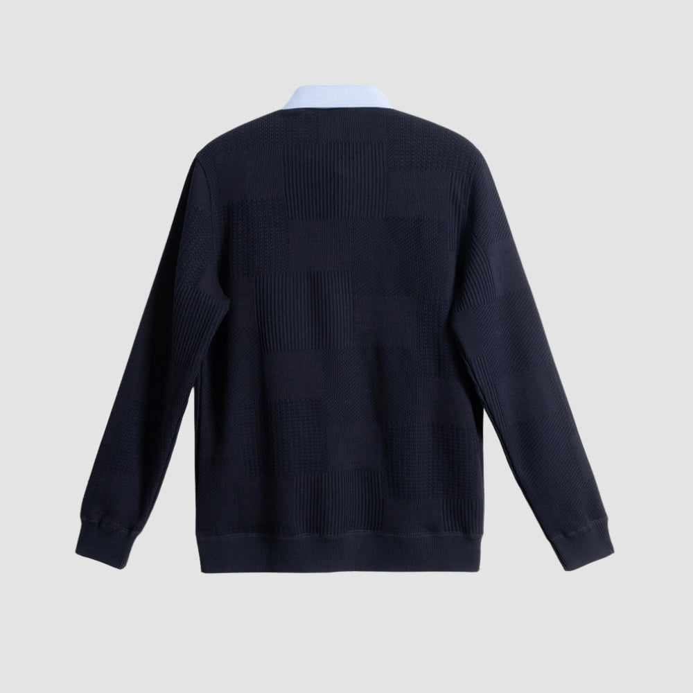 MV Light Luxury Two-Piece Knitted Shirt Sweater