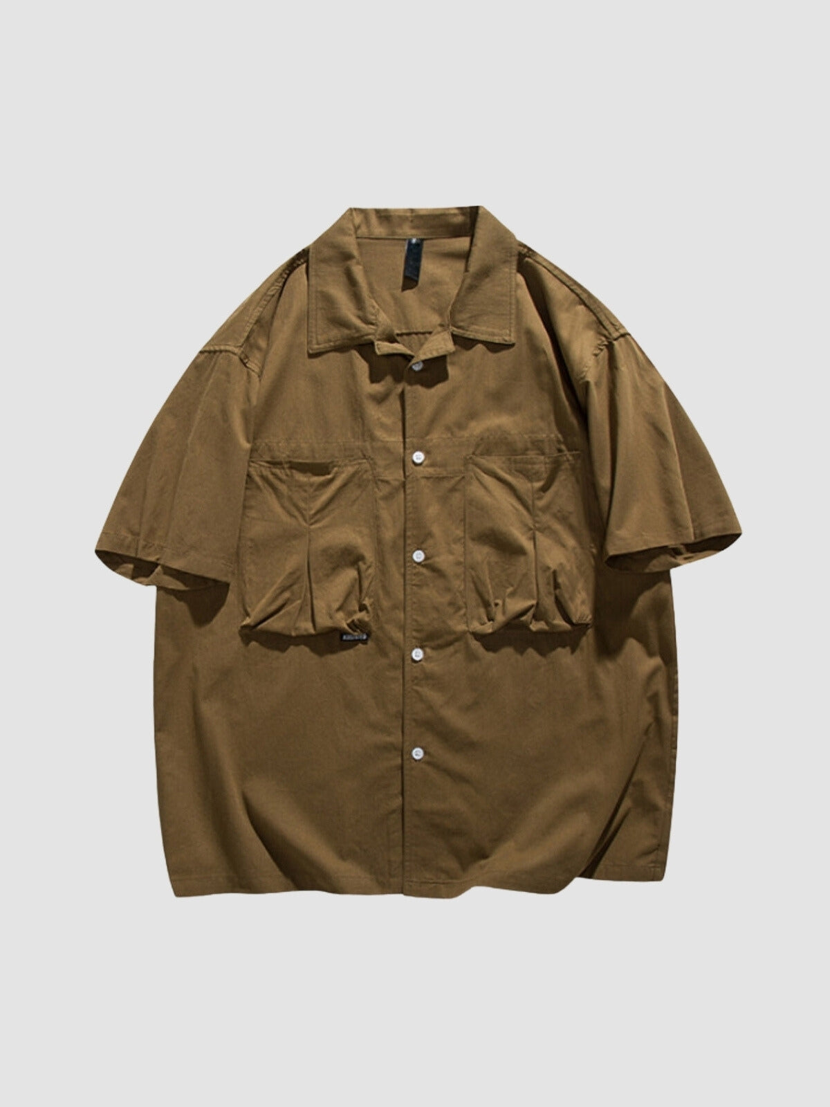 MV Retro Cuban Collar Loose Shirt