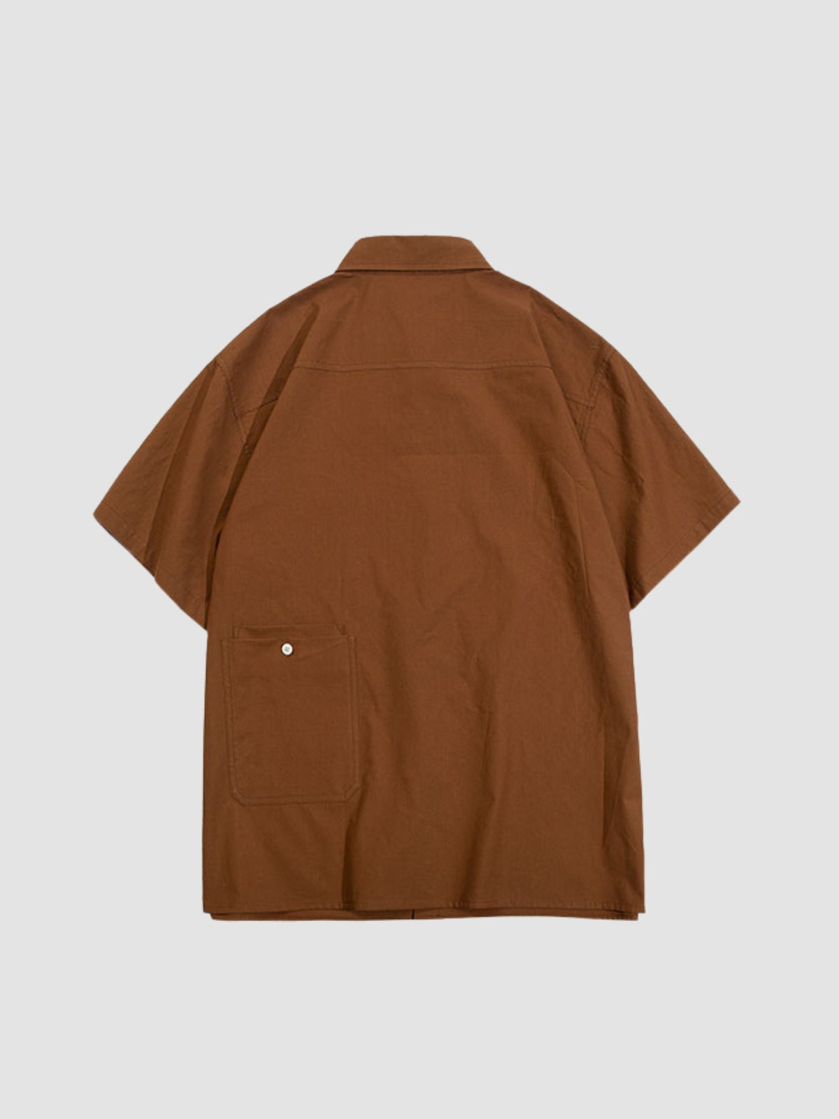 MV Retro Loose Basic Silhouette Casual Shirt
