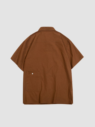 MV Retro Loose Basic Silhouette Casual Shirt