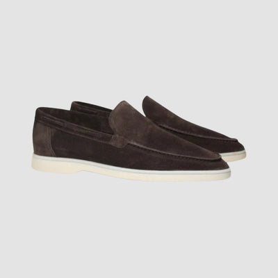 MV Old Money Frosted Suede Pedal Loafers