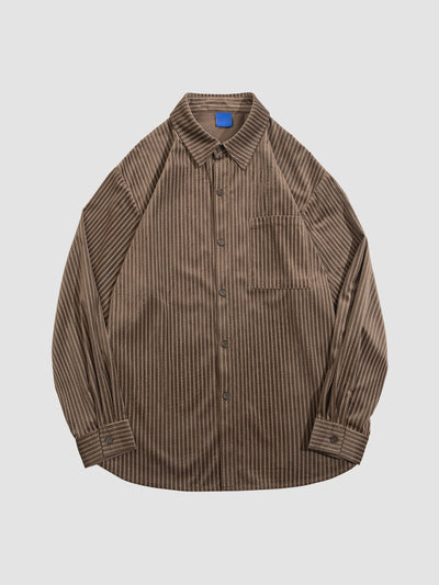 MV Retro Striped Long Sleeve Shirt