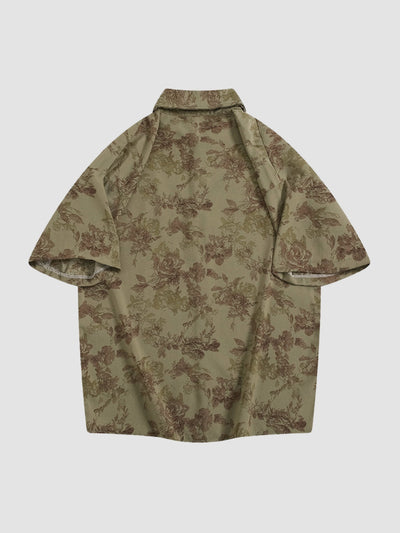 MV Retro Harajuku Floral Shirt