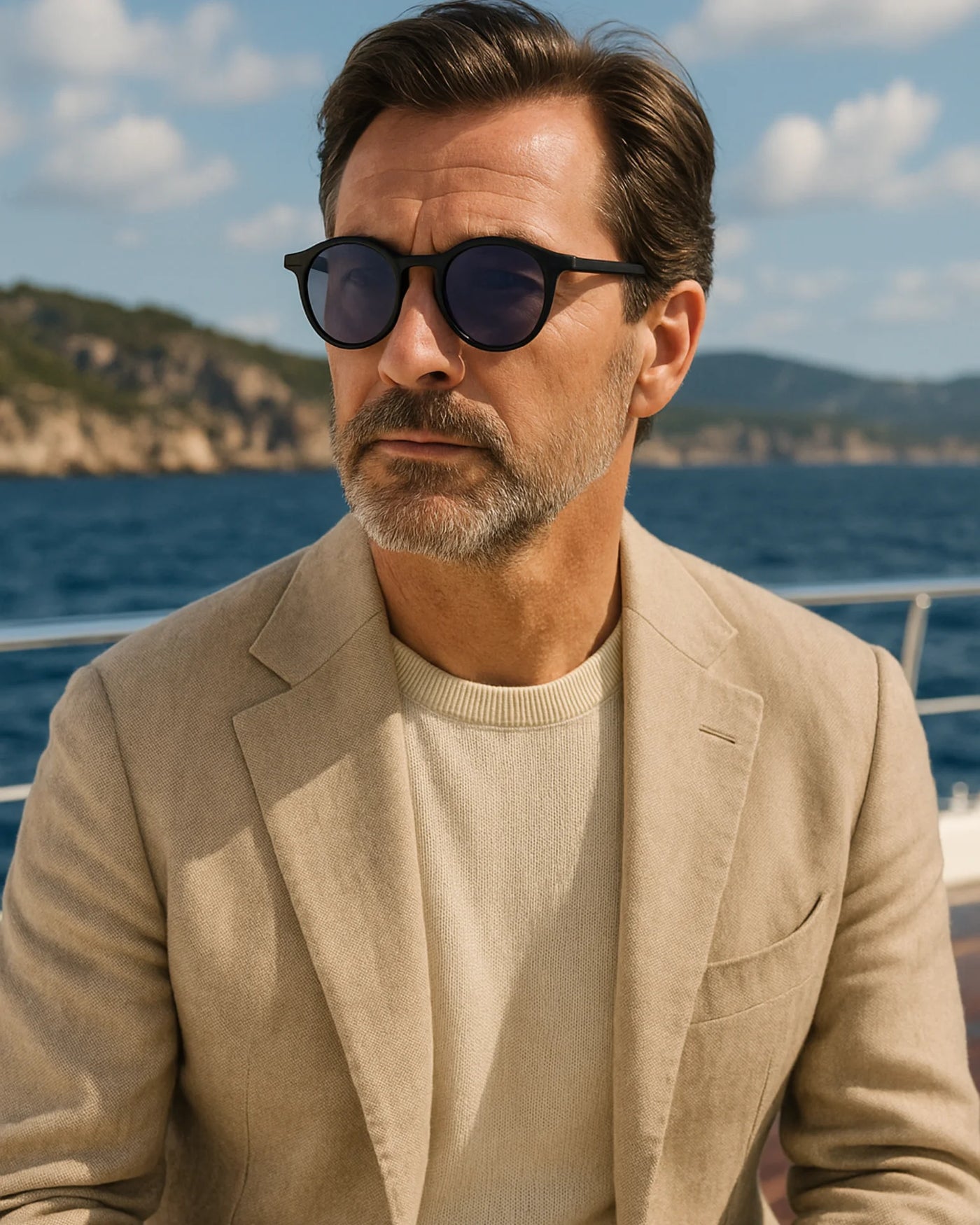 Ricardo - Sunglasses Navy Blue