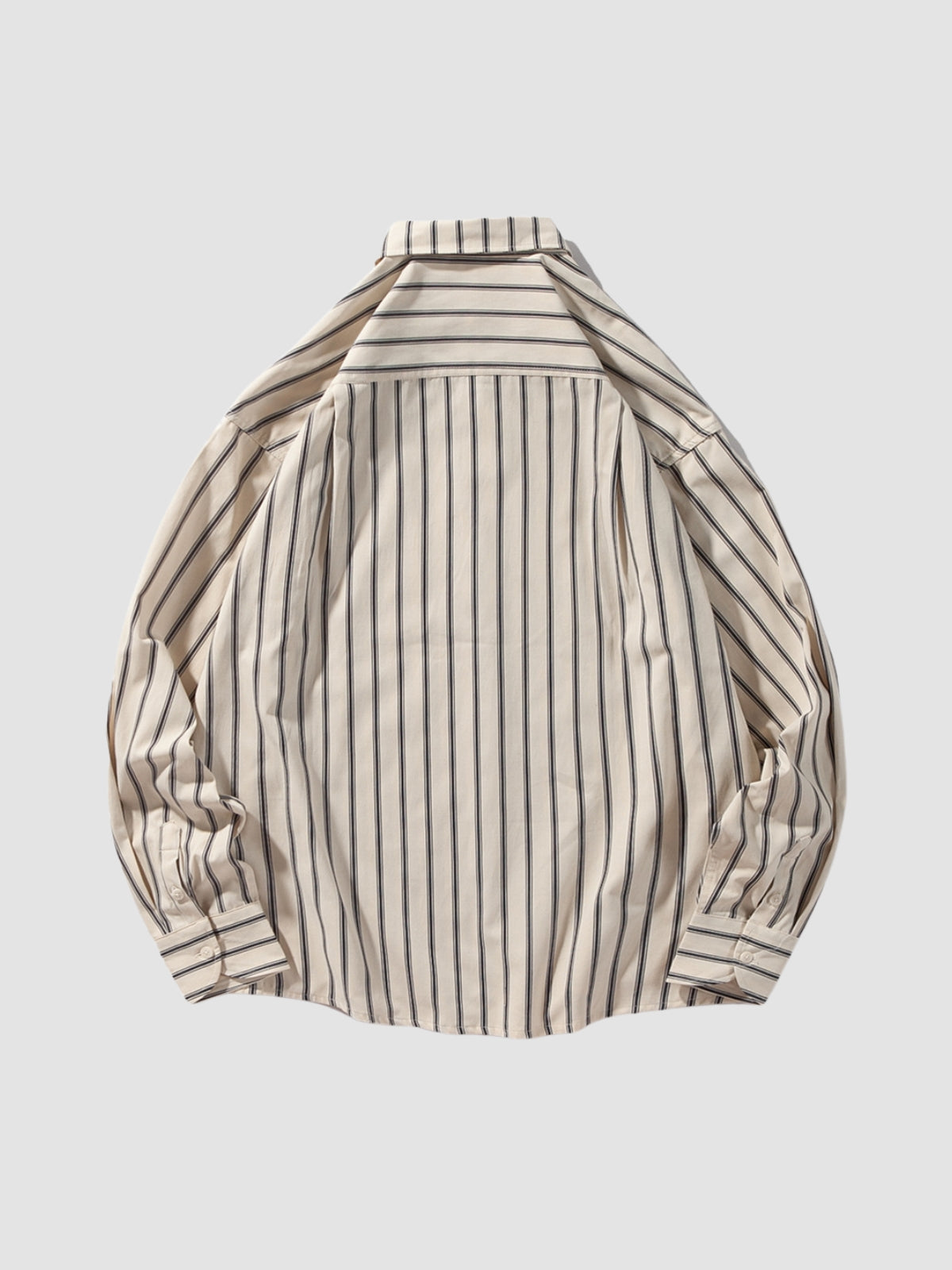 MV Long Sleeve Striped Casual Vintage Shirt