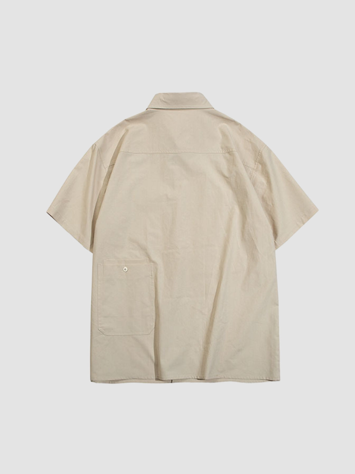 MV Retro Loose Basic Silhouette Casual Shirt