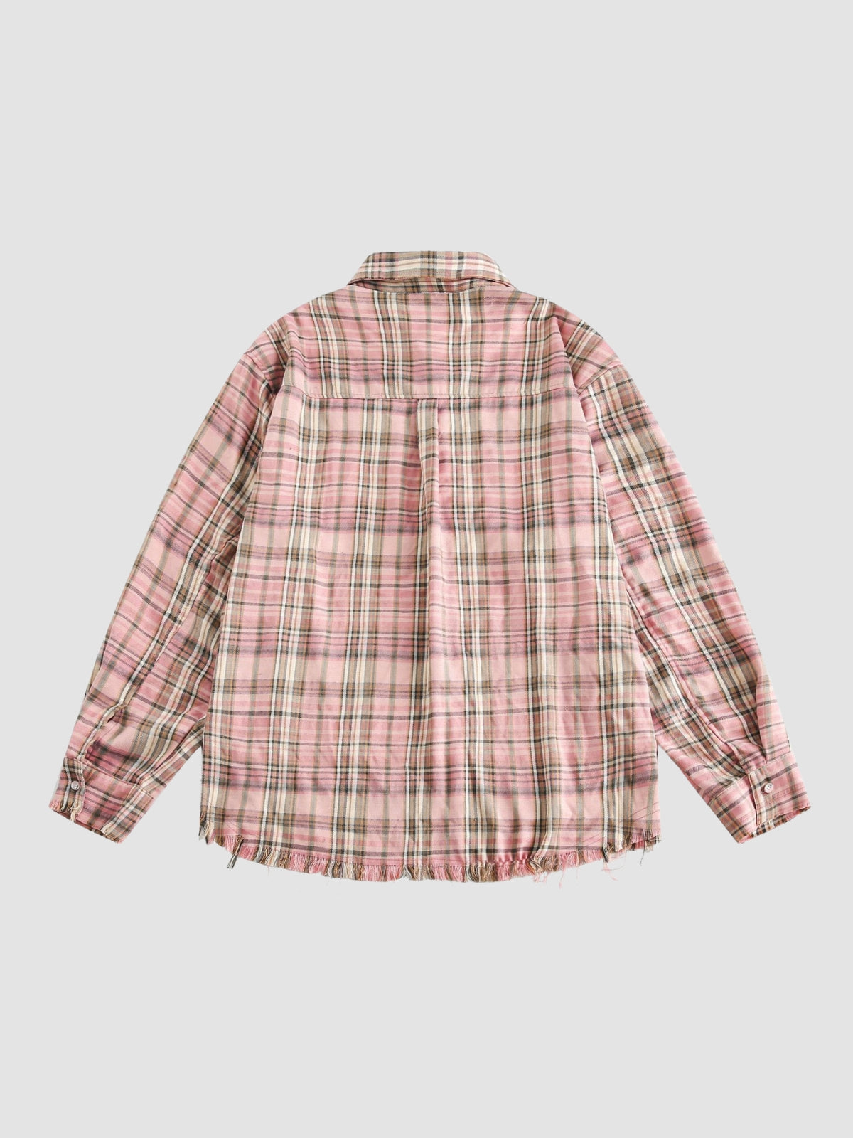 MV Retro Loose Plaid Shirt