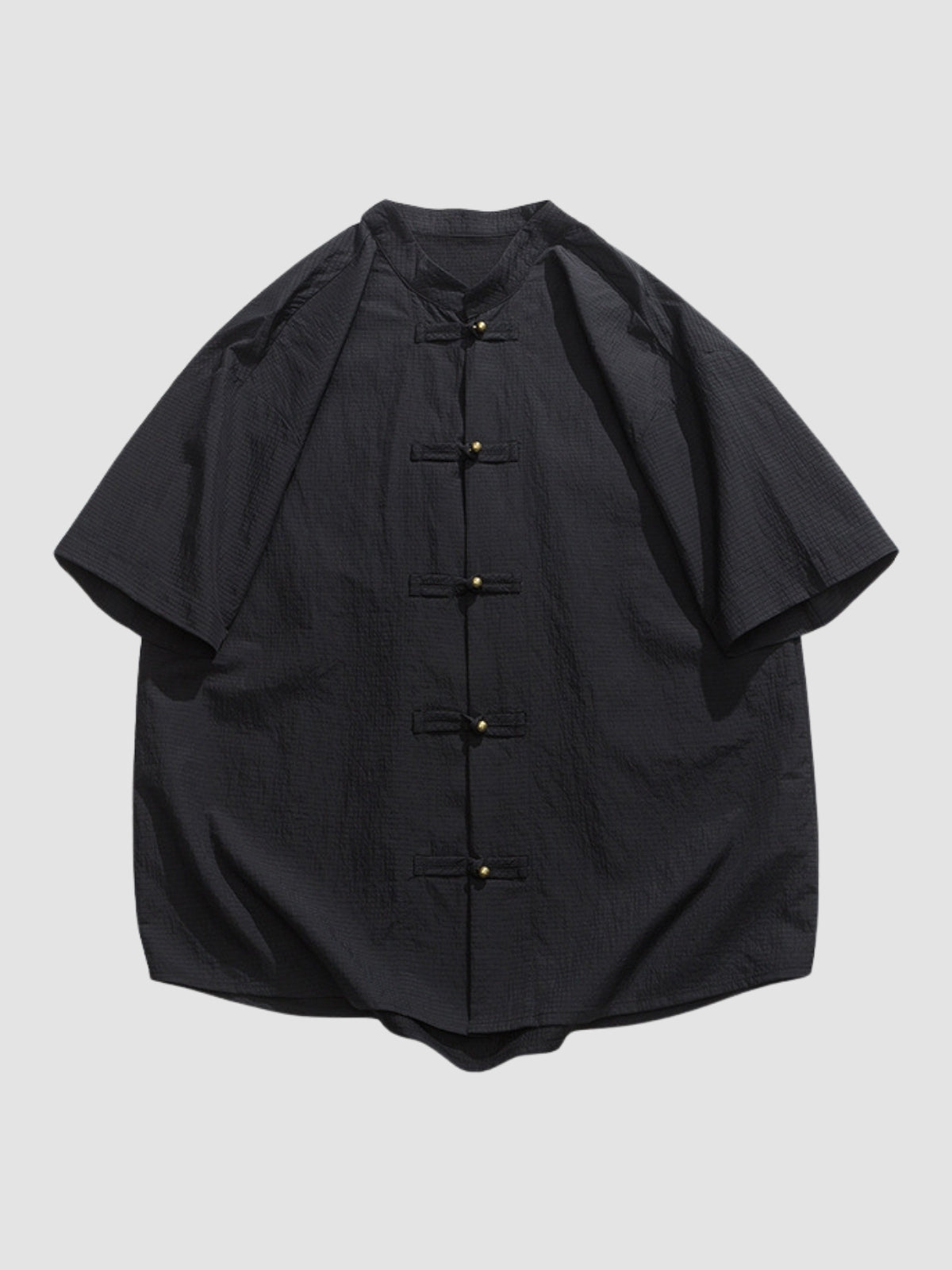 MV Retro Casual Stand Up Collar Shirt