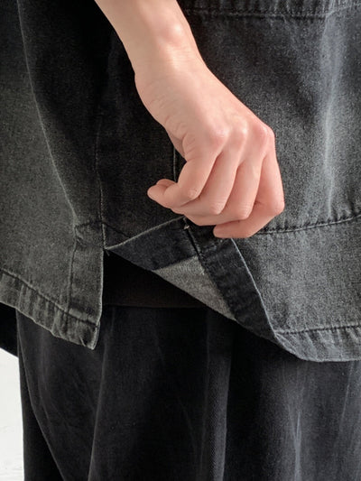MV Retro Japanese Ethnic Denim Shirt