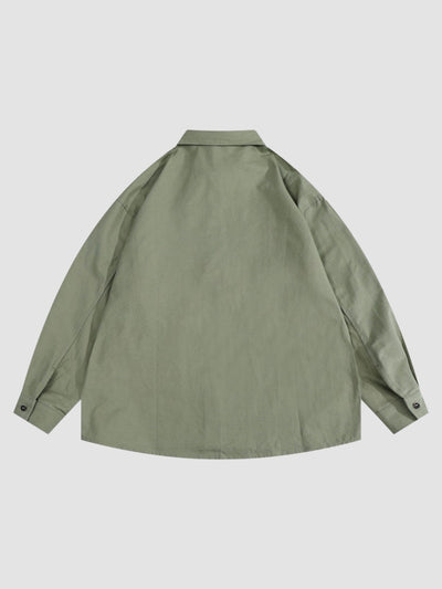 MV Retro Loose Versatile Cotton Shirt
