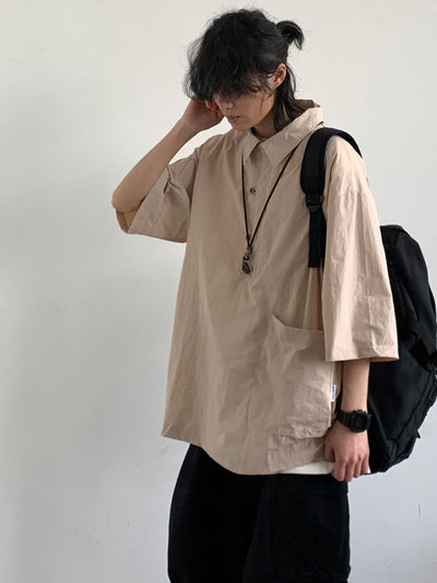 MV Retro Silhouette Loose Shirt