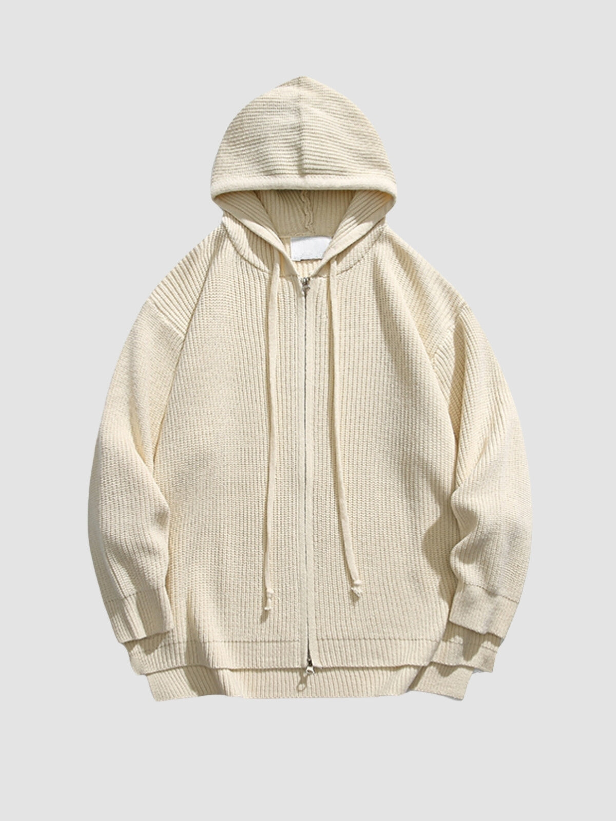 MV Retro Hooded Versatile Knitted Cardigan Jacket