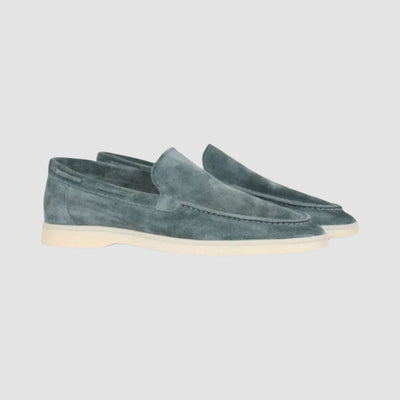 MV Old Money Frosted Suede Pedal Loafers