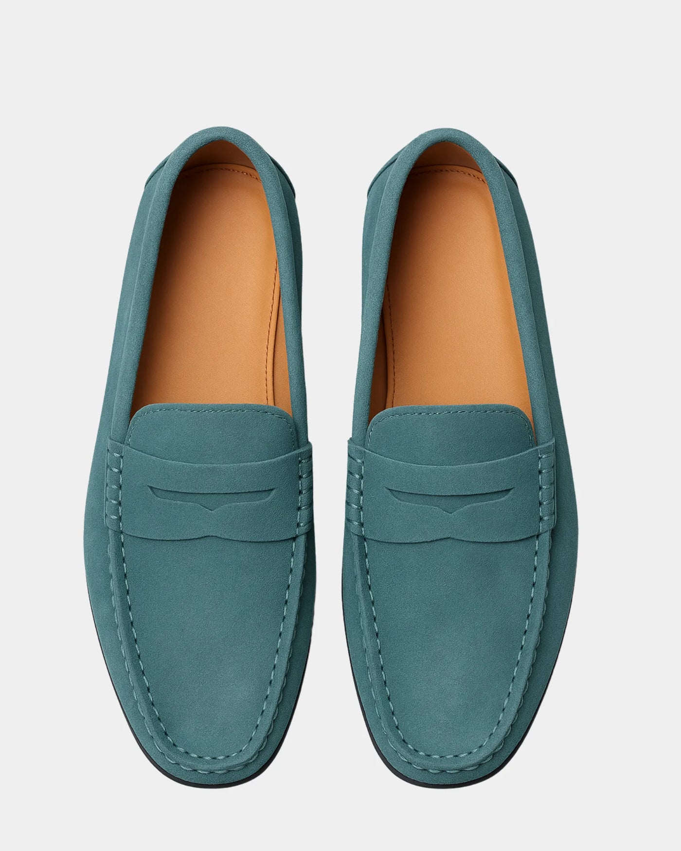 VALENTINO LOAFERS - TEAL