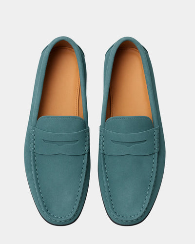 VALENTINO LOAFERS - TEAL