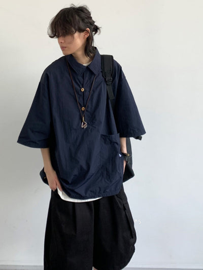 MV Retro Silhouette Loose Shirt