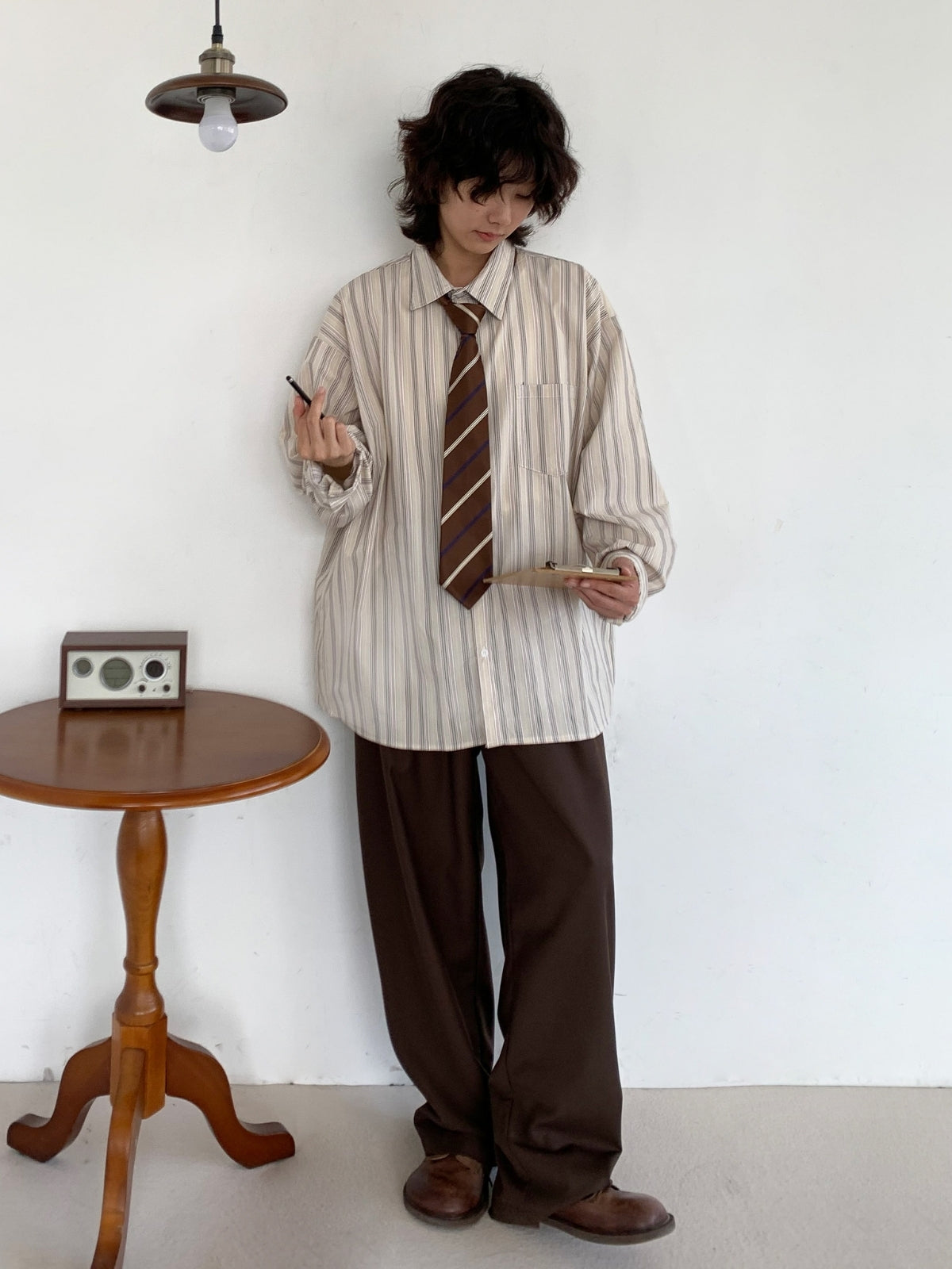 MV Retro Vertical Striped Shirt