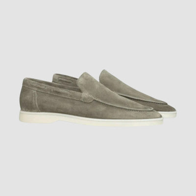 MV Old Money Frosted Suede Pedal Loafers