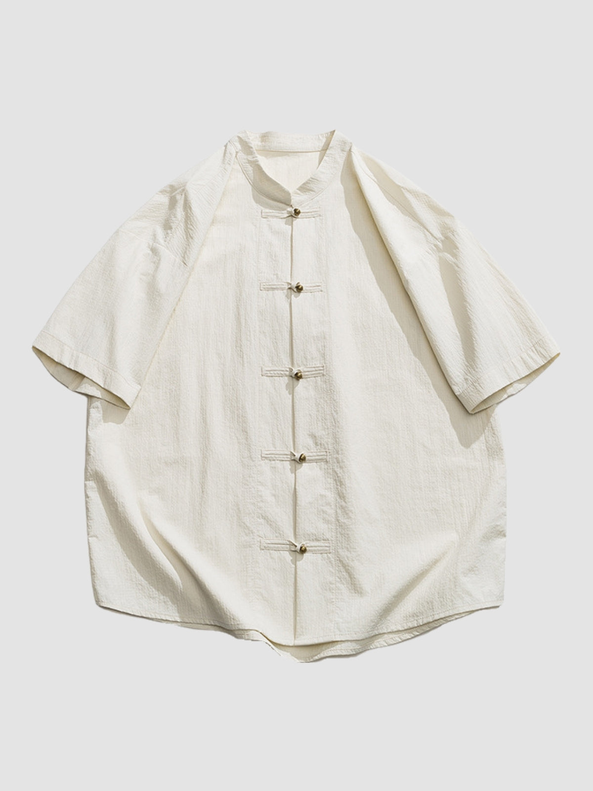 MV Retro Casual Stand Up Collar Shirt